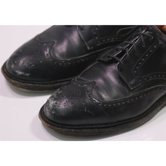 Paul Smith Brown Captoe Oxford Leather Dress Shoes Men's US 9 - Picture 3 of 11